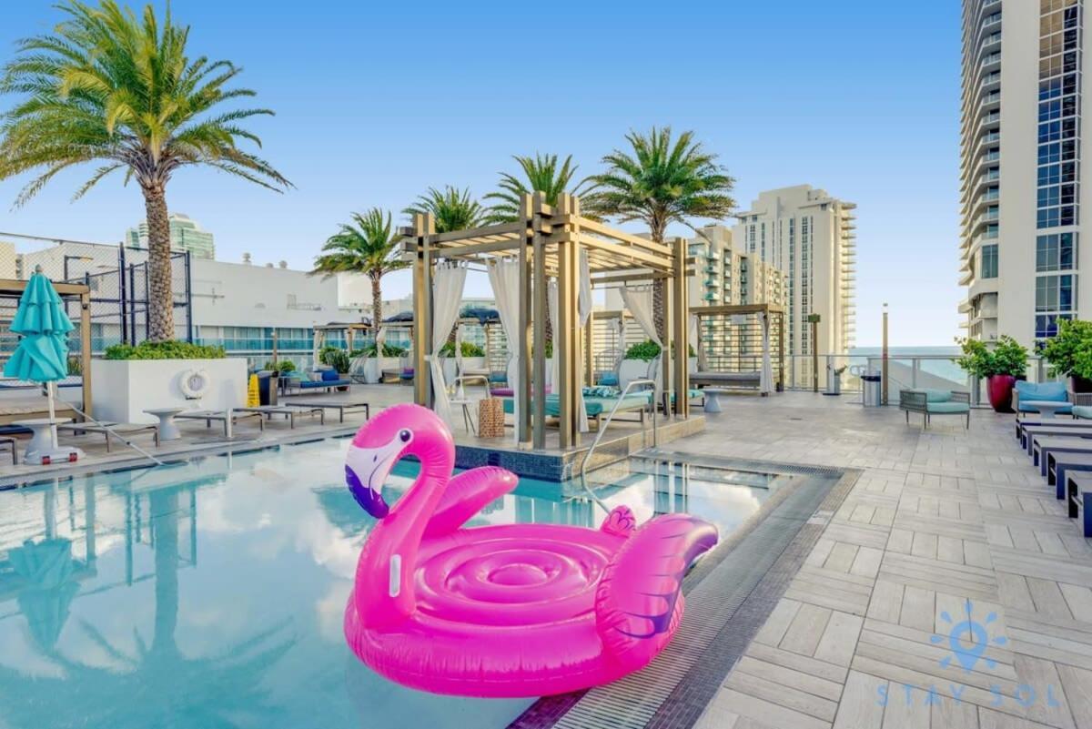 Bayview Luxury: 3Br Pools Oceanfront Amenities Apartment Hollywood Exterior photo